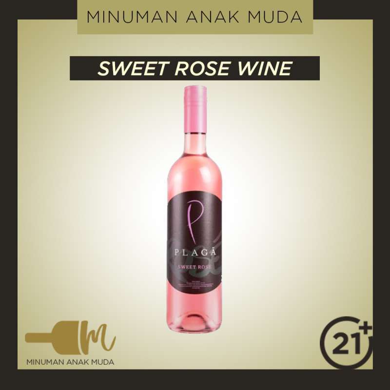 Jual Wine Plaga Sweet Rose 750ml ( Sweet Rose Wine ) Di Seller Minuman