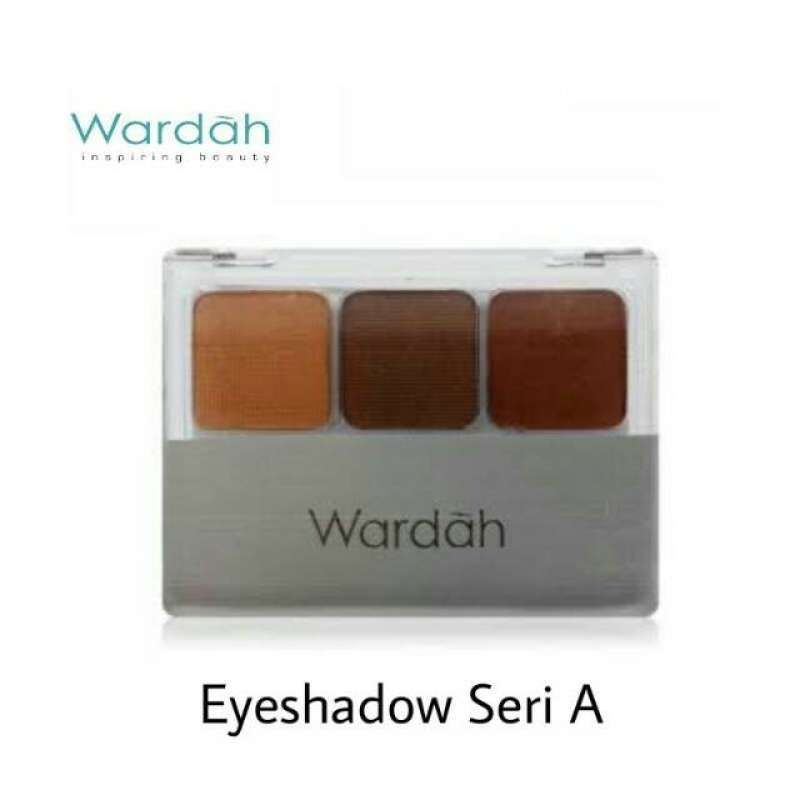Jual Wardah Eyeshadow 3 in 1 Warna Lengkap [SERIES] Seri A di Seller