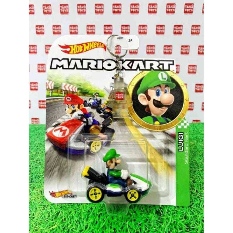 Jual Hot Wheels Mario Kart Luigi Standard Kart di Seller Take Toys