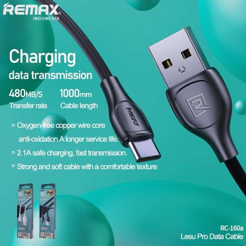 Promo Remax RC-160 a Data Cable Lesu Pro top Diskon 6% di Seller Unggul ...