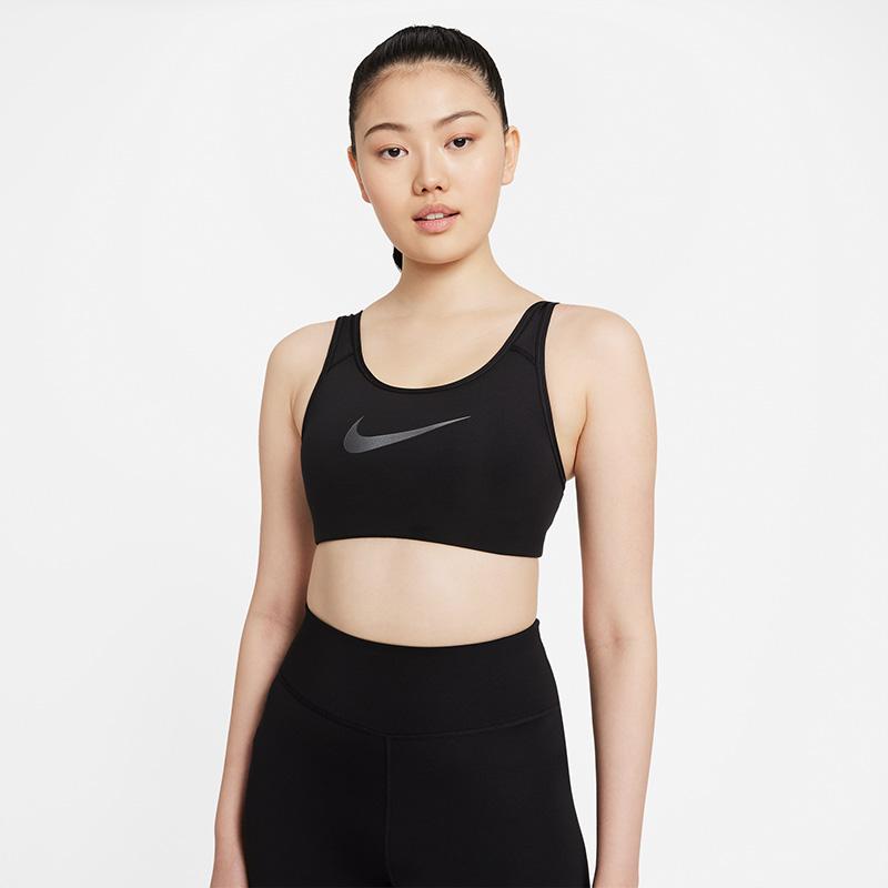 Jual NIKE Women Training DriFIT Swoosh Icon Clash Strappy Bra Sport