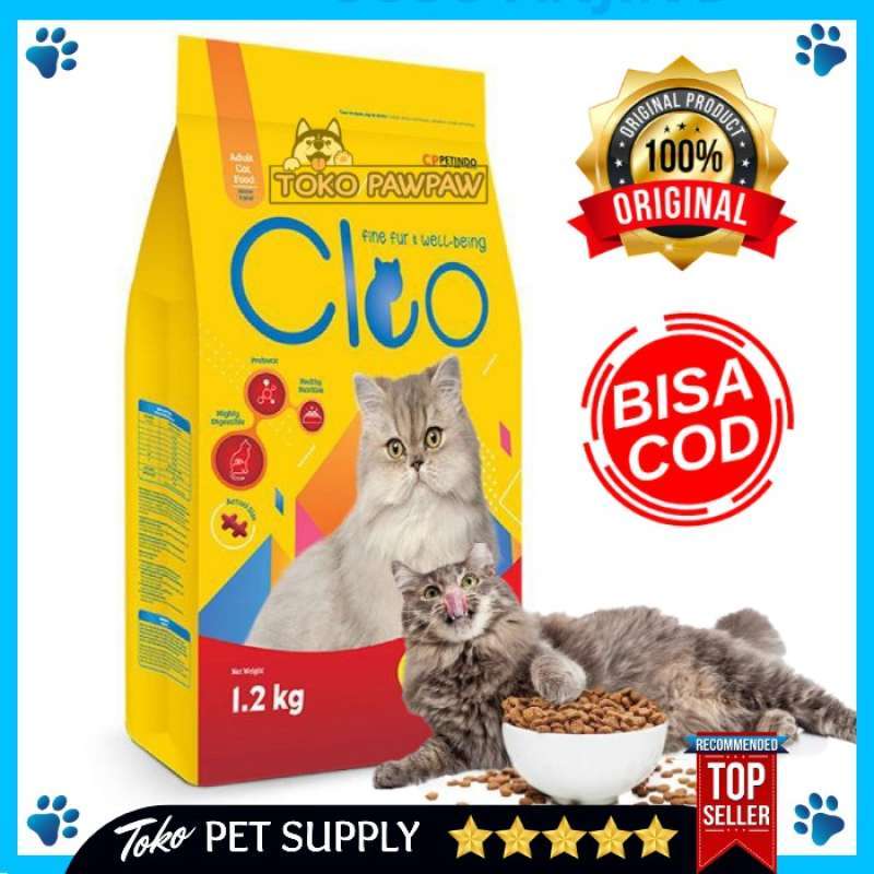 Jual Pakan Kucing Cat Food Makan Kucing Cleo Adult 1,2kg Makanan Kucing
