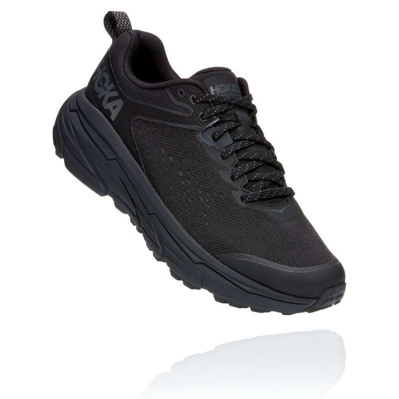 Jual Hoka One One Challenger Atr 6 Mens Running Trail Shoes Black Black