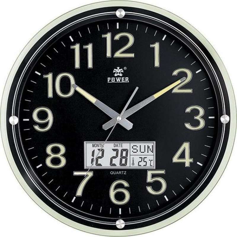 Jual (POWER)[Overlord] fashion design large wide-angle clock face HD ...