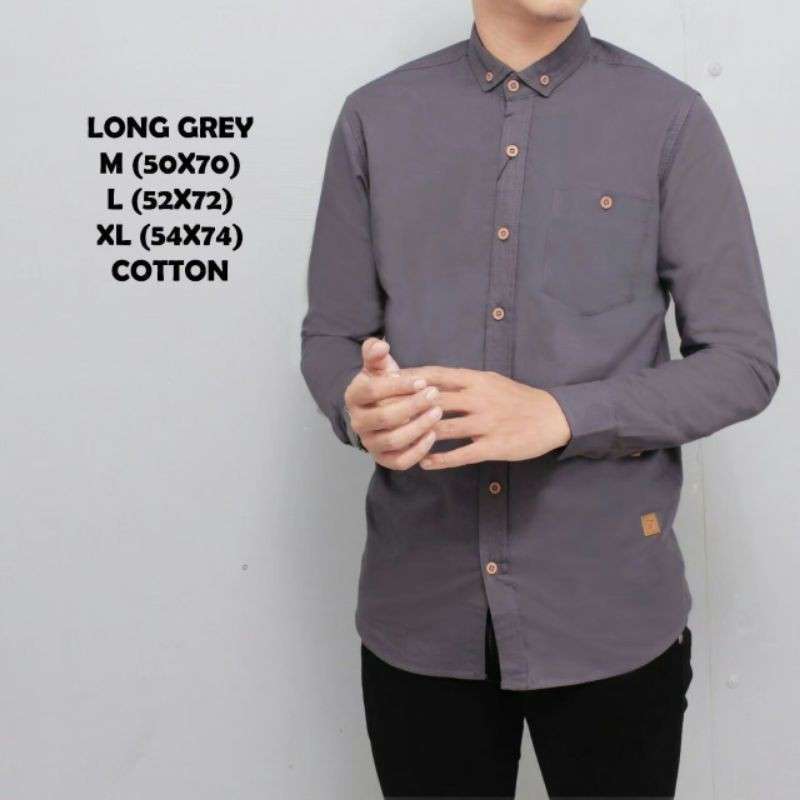 Jual fashion pria pakaian pria lakilaki cowok kemeja kesual kemeja