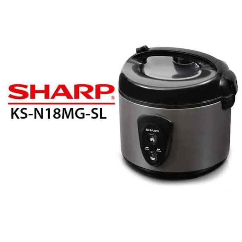 Promo SHARP MAGIC COM KSN18MGSL RICE COOKER LIMITED Diskon 8 di