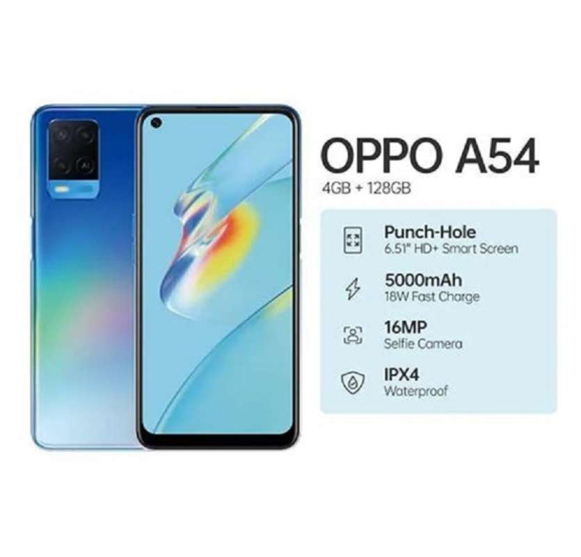 â Oppo A54 4gb/128gb New Resmi Sedia Tt/ccsplit/kredit Terbaru Agustus