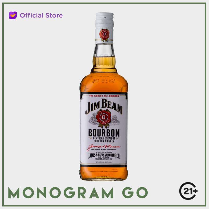 Jual Jim Beam White Bourbon Whiskey 750ml di Seller MONOGRAM.GO