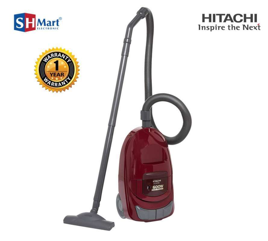 Jual HITACHI VACUUM CLEANER CVW1600 MERAH GARANSI RESMI (MEDAN) di