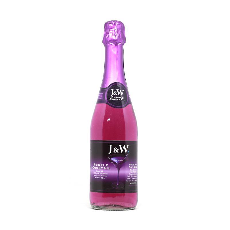 Jual J&W Sparkling Cocktail Purple Minuman [750 mL] di Seller Hokky