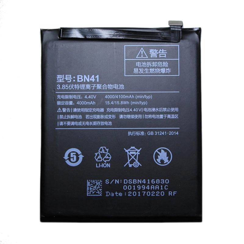 Promo Xiaomi BN41 Battery for Xiaomi Redmi Note 4 [4000 mAh] Diskon 42%