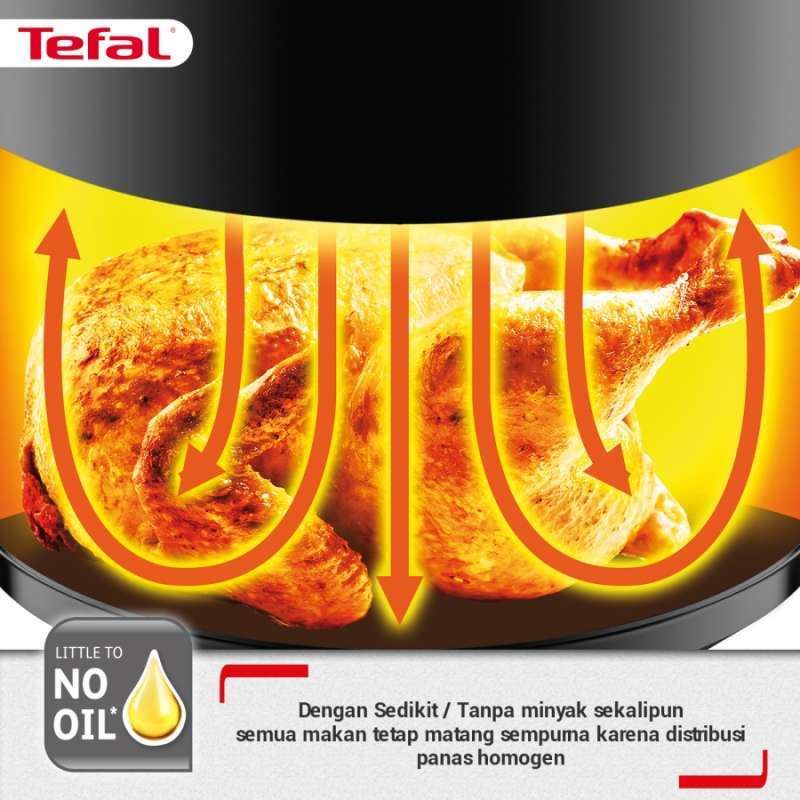 Tefal Easy Fry 4.2 L Health Fryer Test Promo Tefal Easy Health Fryer Xl - 4.2l (ey201866) - Air Fryer Diskon