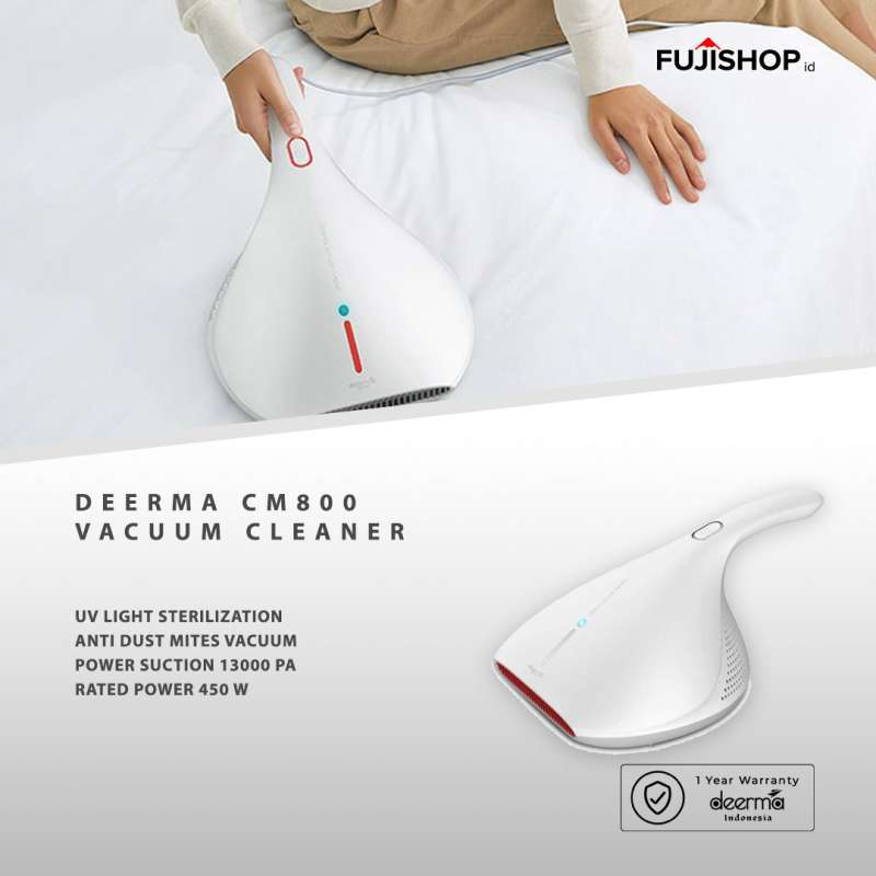 Jual Xiaomi Deerma Mite Cm800 Anti Allergic UVC Vacuum Cleaner di