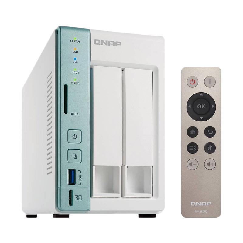 Jual QNAP TS251A NAS Server External Storage [2GB RAM/ 2Bay] di