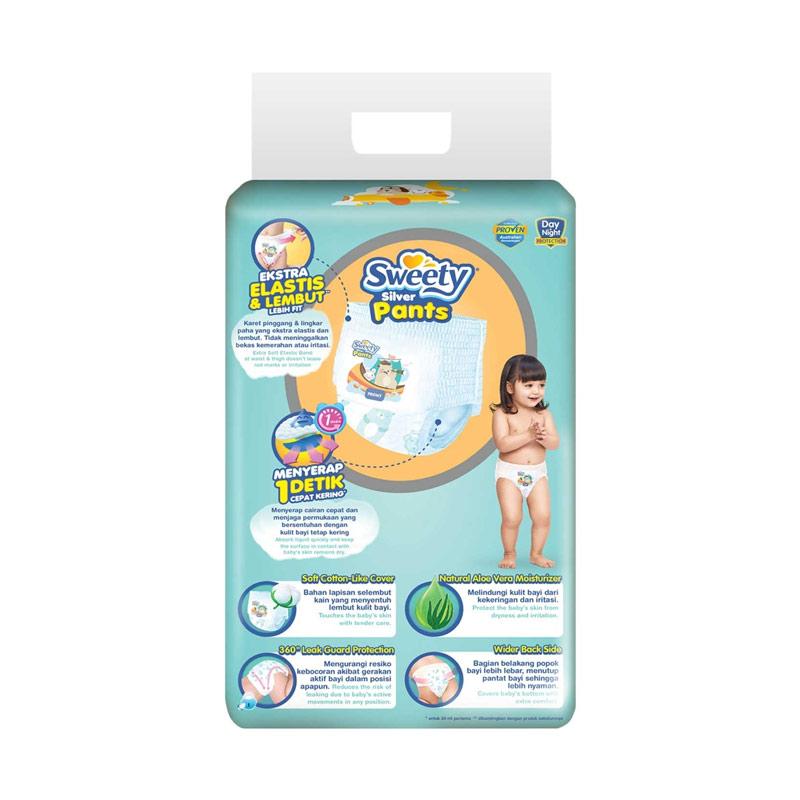 Jual Sweety Diapers Silver Pants XL 34 Online Agustus 2020
