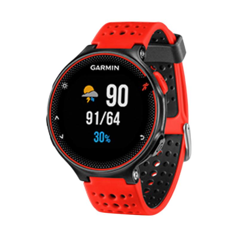Jual Garmin Forerunner 235 Smartwatch - Black Red Online 