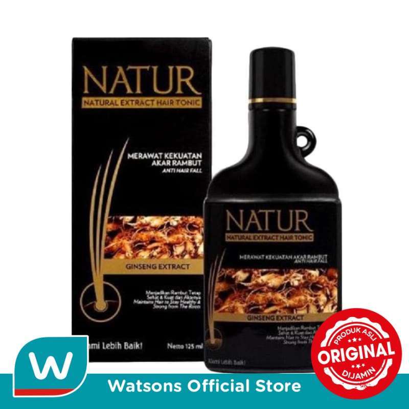 Jual Natur Hair Tonic Ginseng [125 mL] di Seller WATSONS Official Store ...
