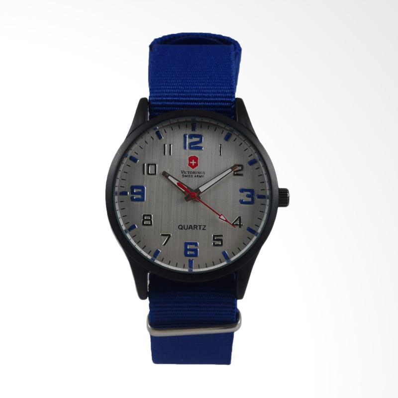 jual swiss army jam tangan pria biru sax 1141 07 jual swiss army jam tangan pria biru sax 1141 07