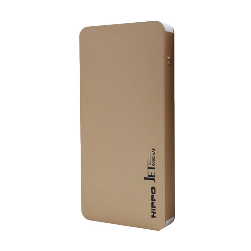 jual hippo jet powerbank gold 9000 mah simple pack jual hippo jet powerbank gold 9000 mah simple pack