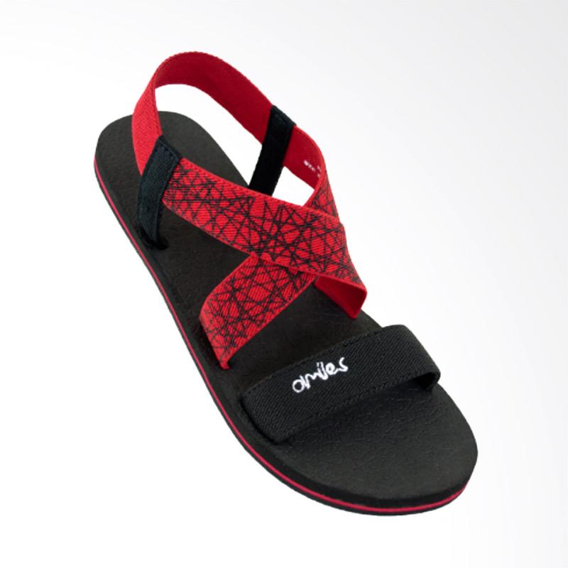 jual omiles raisa sandal wanita black harga jual omiles raisa sandal wanita black harga