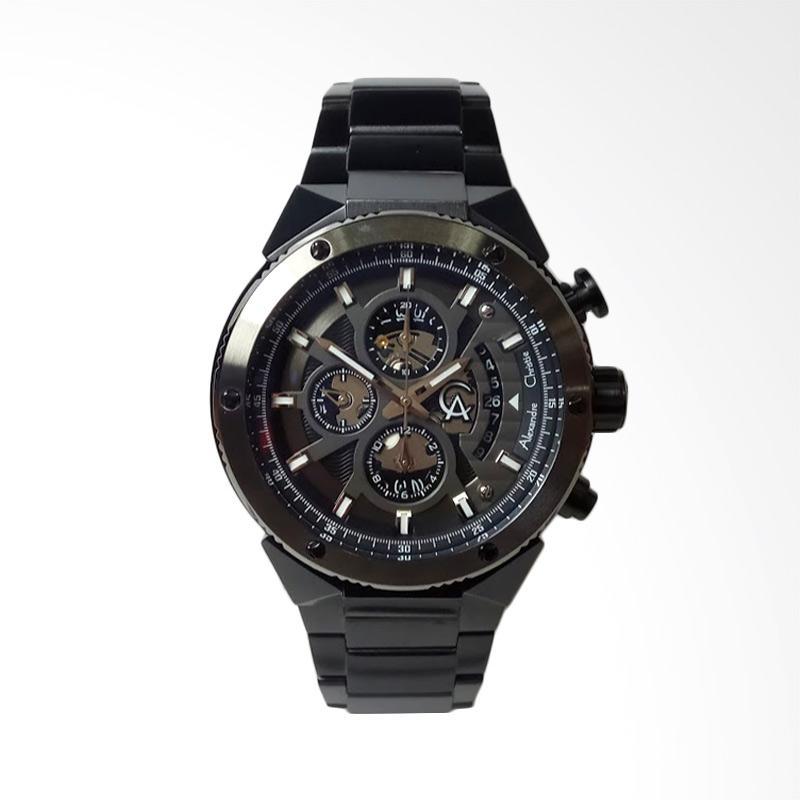 Jual Alexandre Christie Chronograph Stainless Steel Jam 