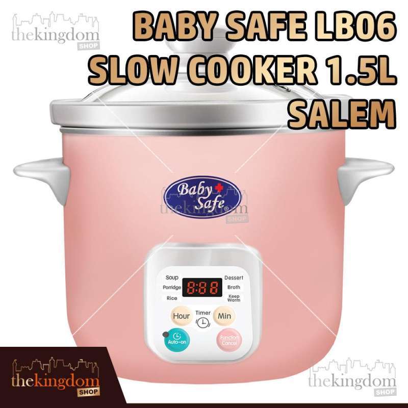 Jual Baby Safe Lb06d Slow Cooker [1.5l] Di Seller The Kingdom Shop Kelapa Gading Barat, Kota