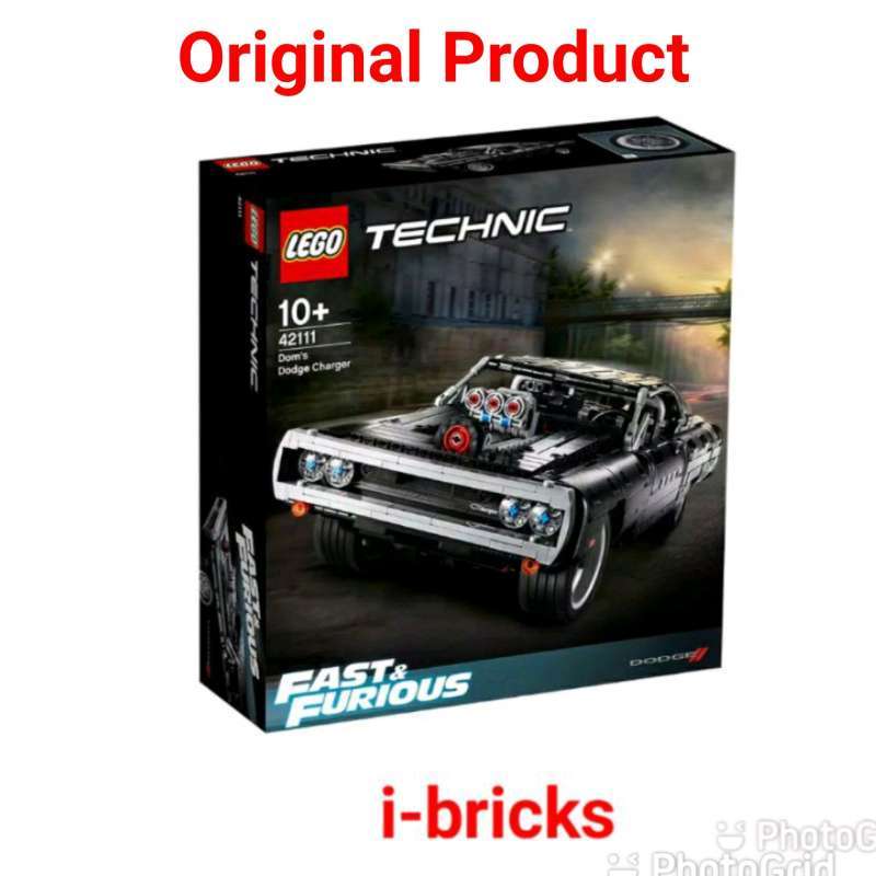 Jual LEGO 42111 Technic Dom Dodge Charger Blocks & Stacking Toys di