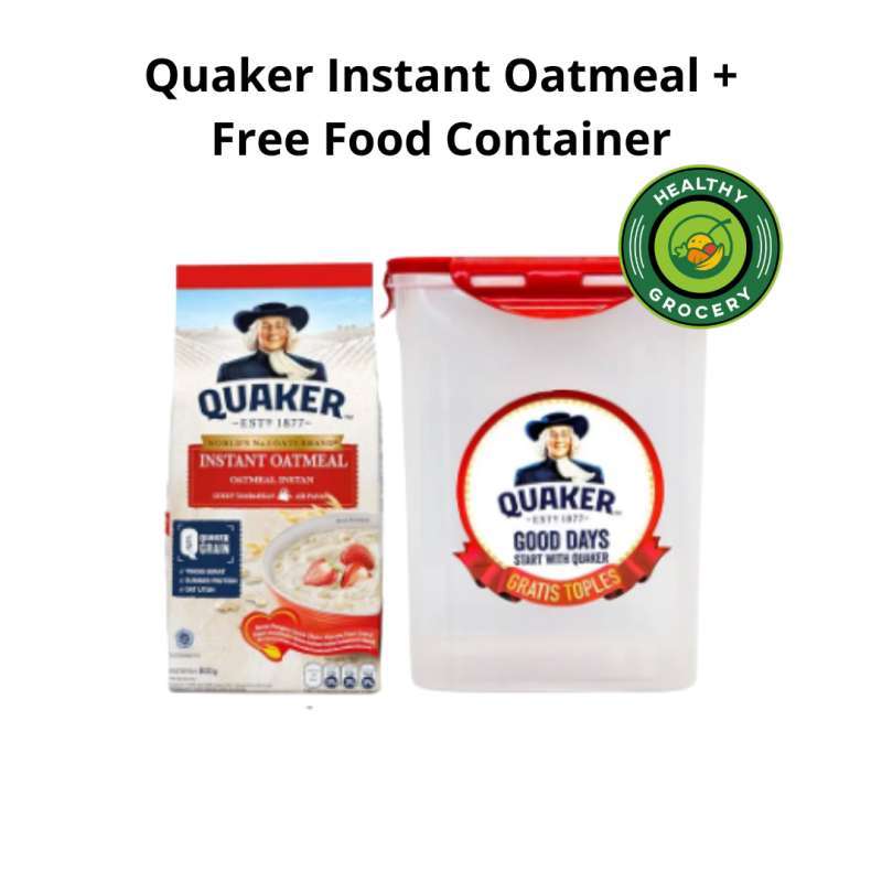 Jual Quaker Oat Instant Menu Sarapan [800 gr] di Seller healthygrocery ...