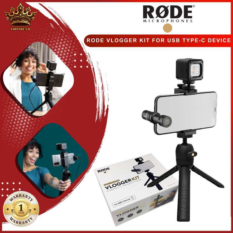 Jual Rode Vlogger Kit USBC Edition Filmmaking Kit for Mobile Devices