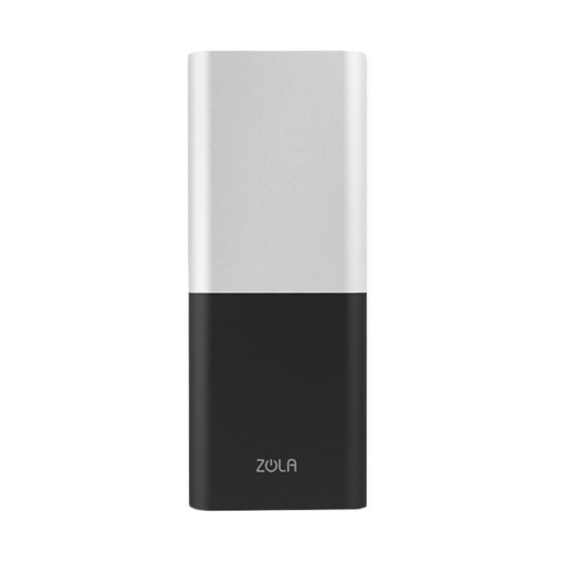 jual zola alloy premium metal powerbank silver real capacity 10000 mah fast charging 2 1a jual zola alloy premium metal powerbank silver real capacity 10000 mah fast charging 2 1a