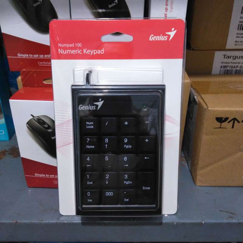 Jual GENIUS NUMPAD 100 WIRED NUMERIC KEYPAD di Seller cahaya abadi ...