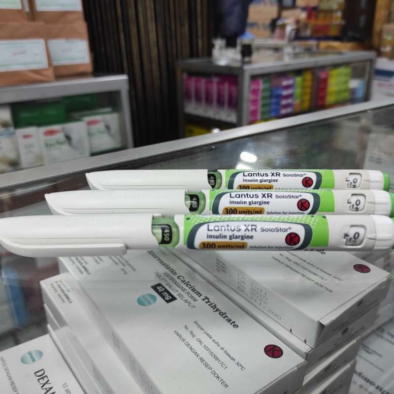 Promo Obat DiabetesLantus XR SoloStar Insulin Glargine 300 Units/mL