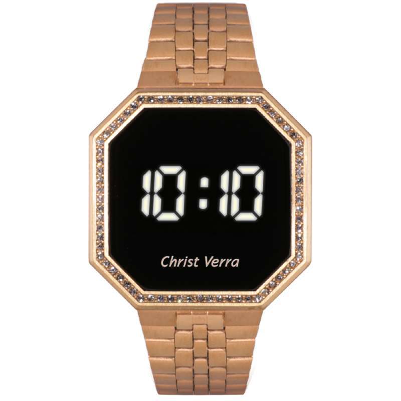 Promo Christ Verra Women's Watches Cv 71185l-15 Rg Diskon 47% Di Seller