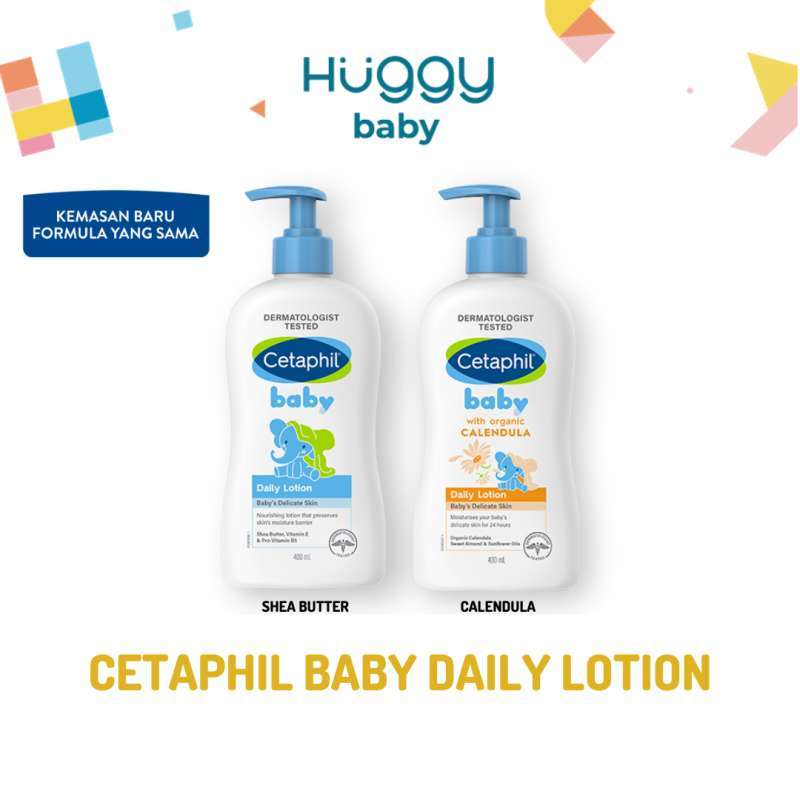 Jual Cetaphil Baby Daily Lotion 400ml Shea Butter Di Seller Huggy Baby ...
