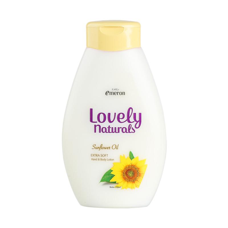 Jual Emeron Lovely Naturals Sunflower Oil Hand & Body Lotion [250 mL] di Seller SEMI GROSIR MART