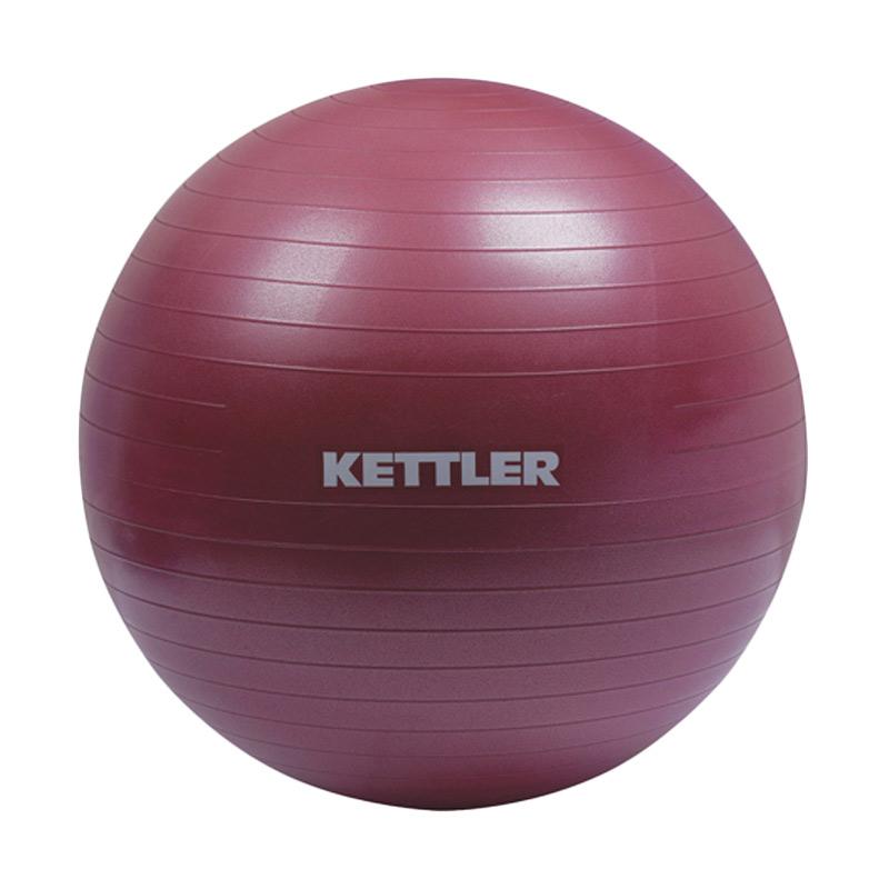 Jual Kettler Gym Ball Peralatan Fitness - Burgundy [75 cm/134-120] di