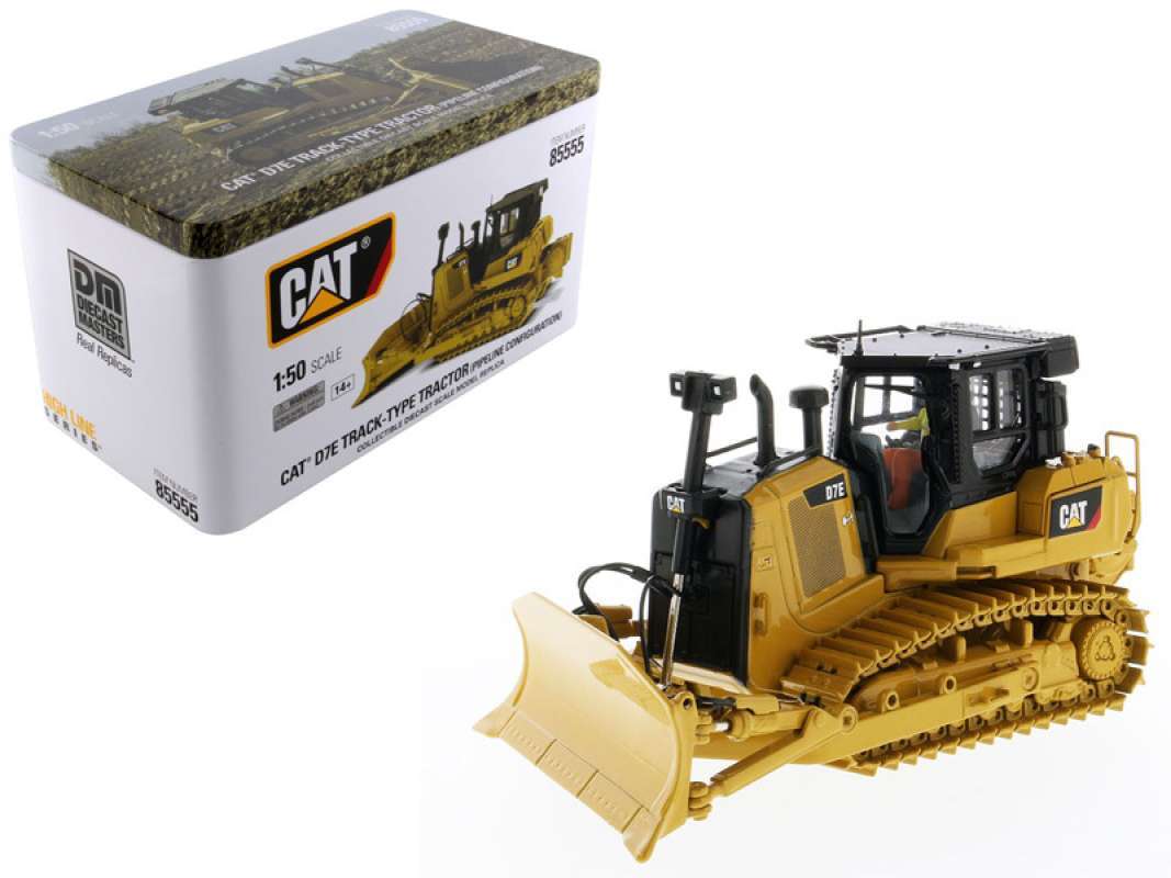 Diecast Masters 85577 - Cat D7C Track Type Tractor Vintage, Maßstab 1:50, ab 14 Jahren, in Flipbox-Karton, für Sammler geeignet