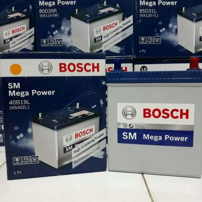 Jual Aki Mobil Toyota Altis, Agya, Calya NS40ZL / 40B19L BOSCH Aki