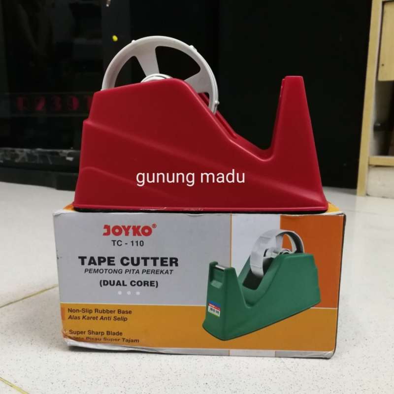 Jual DISPENSER LAKBAN DUDUKAN ALAT PEMOTONG LAKBAN ISOLASI TAPE CUTTER