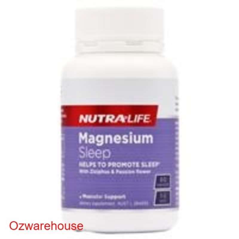 Jual Nutralife Magnesium Sleep 60 Capsules Di Seller Ozwarehouse Jagalan, Kota Surakarta