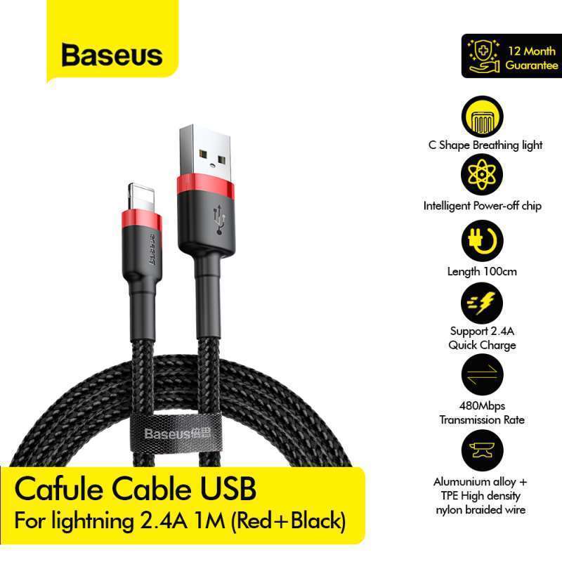 Baseus Cafule USB-C Kabel 0,5 M – Schnelles Laden & Datenübertragung, Mit Nylongeflecht