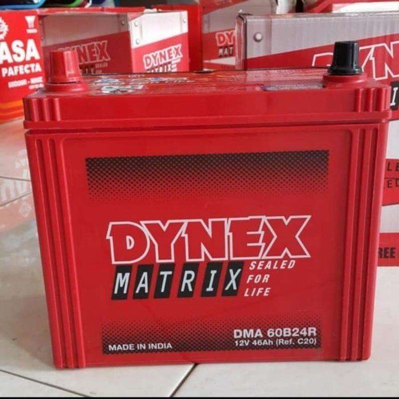 Jual Dynex Aki Mobil Toyota Rush (ii Type) Accu Kering Ns60 (46b24r) Di