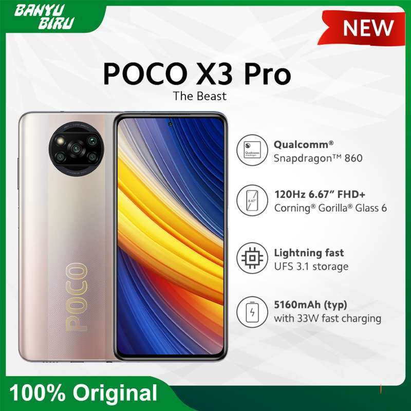 Jual POCO X3 PRO 8/256 GB di Seller Banyu Biru Ponsel - Kemiri, Kab ...