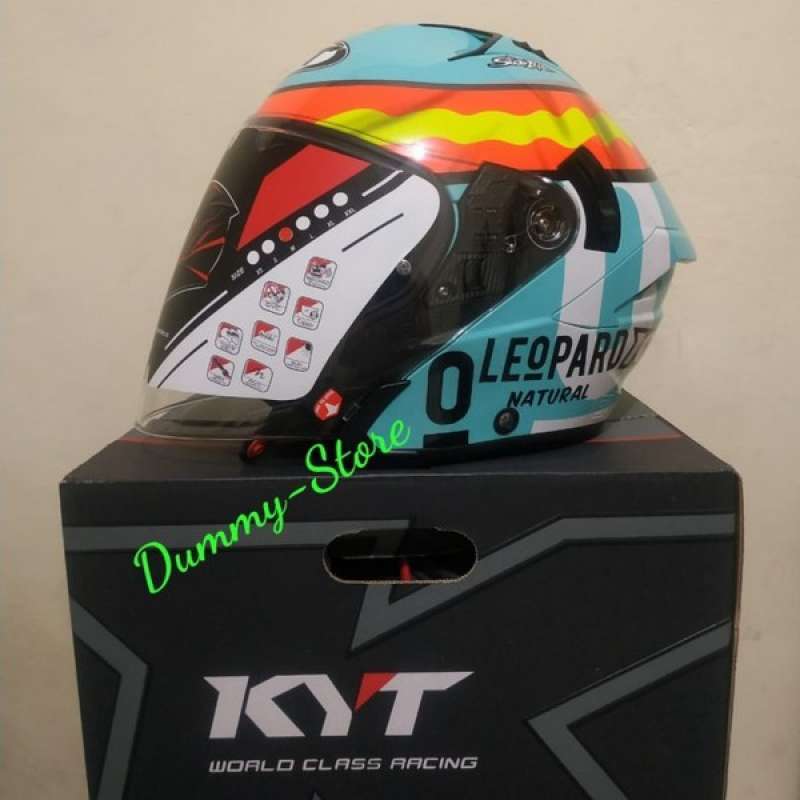 Promo Limited Helm Half Face Kyt Nfj Motif Replica Jaume Lopard Diskon