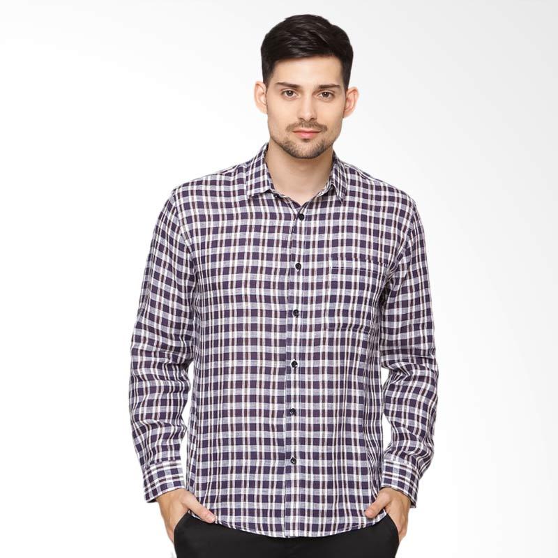 Jual ORNITH Kotak- Kotak Kemeja Pria [9219.L] - S Multicolor di Seller