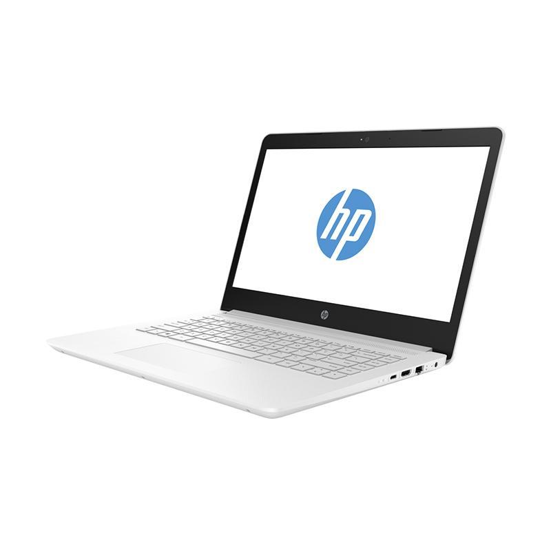 Jual HP 14-BS710TU Notebook - White [Intel N3060 Dual Core