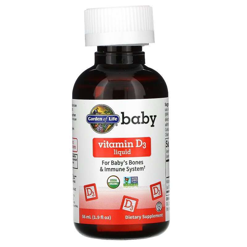 Jual Garden of Life Baby Vit D3 Anak Vitamin D3 Liquid Cair 600 iu di ...