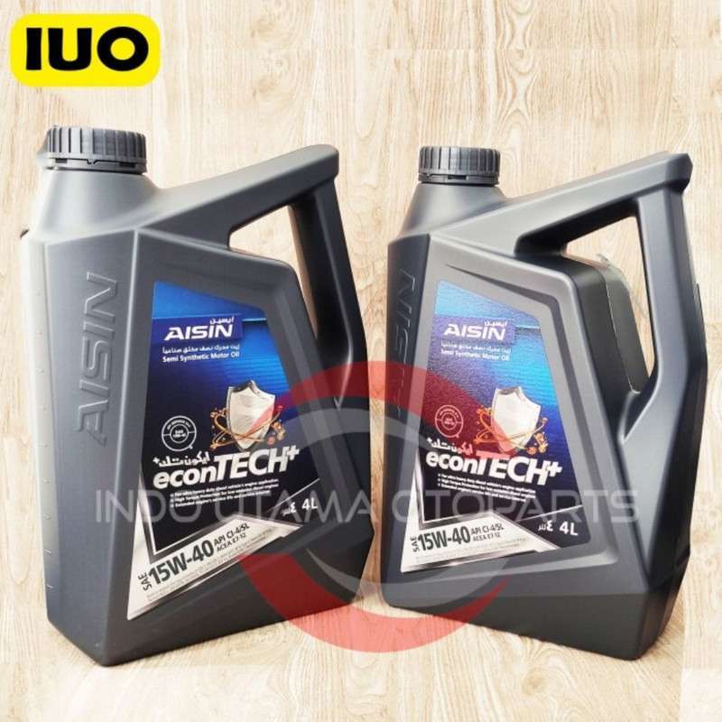 Jual Oli Aisin Semi Synthetic Cl-4-SL 15W-40 4Ltr (Diesel) di Seller ...