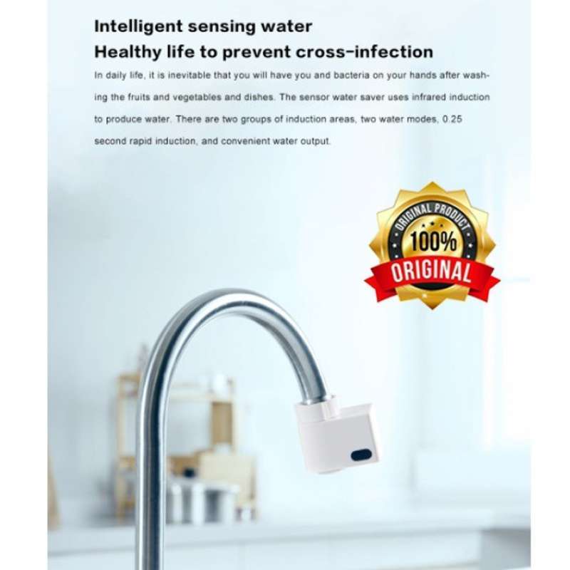 Jual Xiaomi Xiaoda Automatic Water Saver Tap Infrared - Keran Air ...