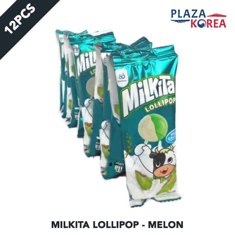 Jual Milkita Lolipop Assorted Renceng Isi 12 Pcs (melon) - Permen Susu ...